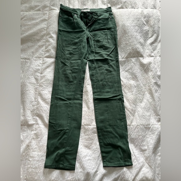 Women's Madewell Green Jeans - Picture 1 of 8